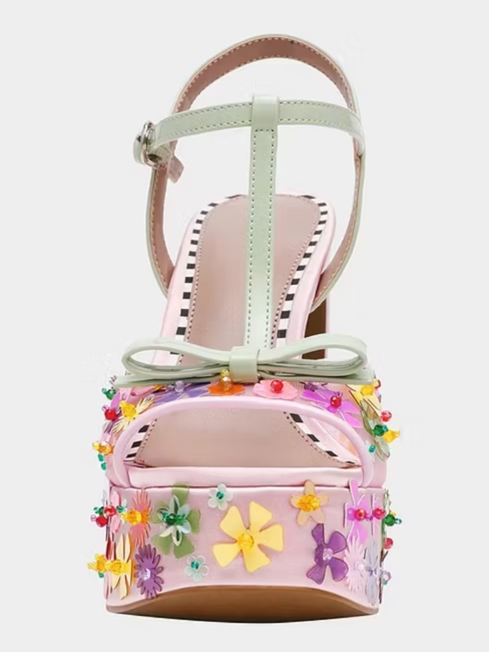 Melodie Floral Platform Heel Size 7 - Picture 1 of 4